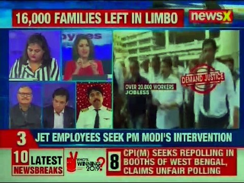 Jet Airways Grounded all its Planes; Employees Seek PM Narendra Modi's Intervention