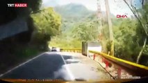 Tayvan'daki deprem sırasında yaşananlar kameralara yansıdı