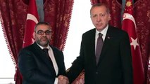 Cumhurbaşkanı Erdoğan ile Libya Yüksek Devlet Konseyi Başkanı El Meşri görüşmesi başladı