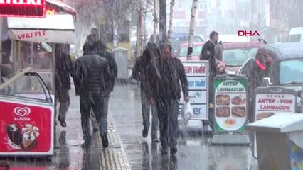 Ardahan'da Kar Yağışı