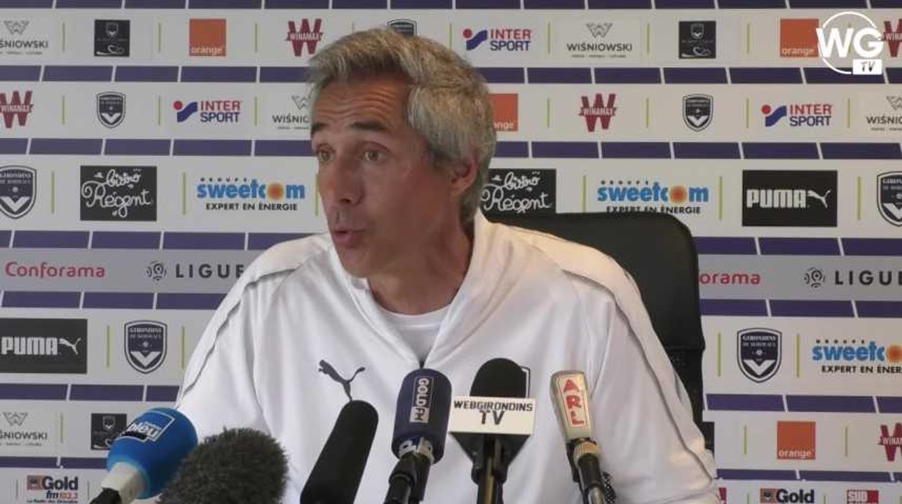 Paulo Sousa : "Le retour de Jovanovic va nous faire du bien"