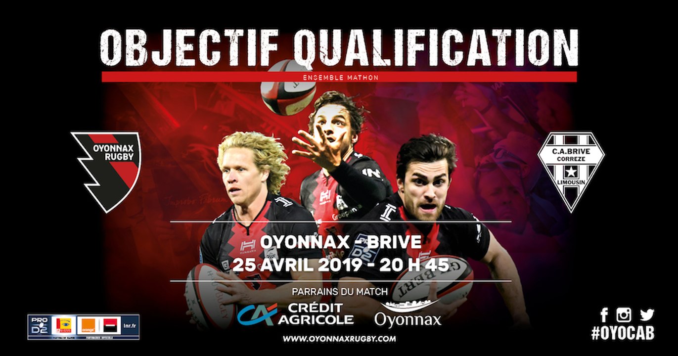 Promo Oyonnax / Brive