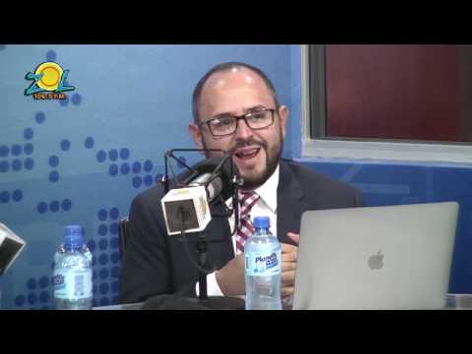 Israel Navarro consultor politico comparte resultados encuesta del panoramo politico dominicano 2018