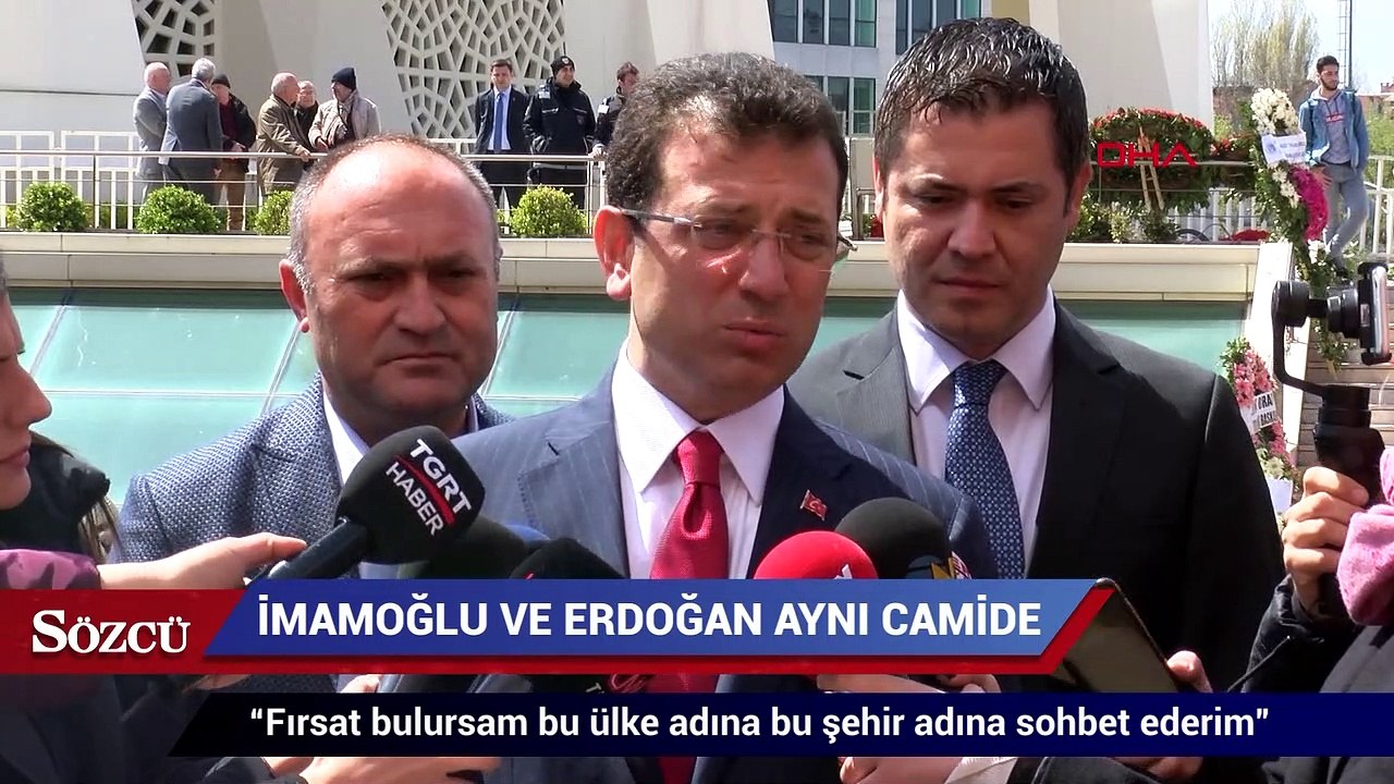 İmamoğlu: "Fırsat bulursam bu ülke adına bu şehir adına sohbet ederim"