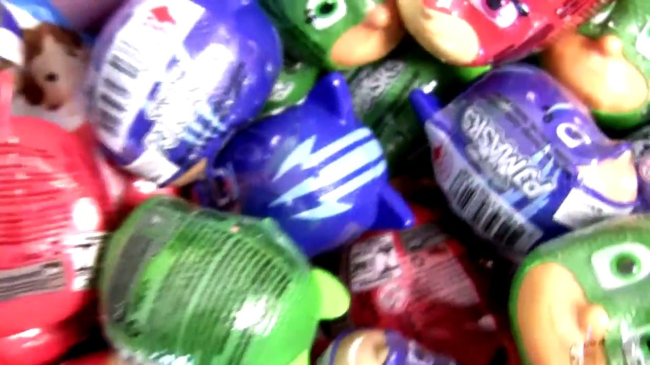 Oeuf Surprise PJ Masques de Têtes de Play Doh Sucette et Crème Glacée à la surprise