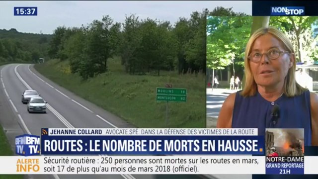 Jehanne Collard, avocate spécialisée dans la défense des victimes de la route: Il faut travailler sur le comportement des automobilistes