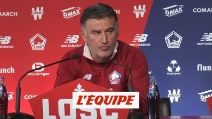 Galtier «S'améliorer sur coups de pied arrêtés» - Foot - L1 - Losc