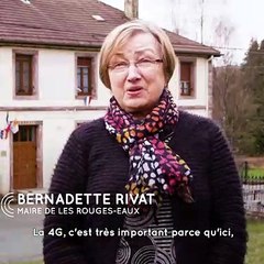 4G Vosges - Témoignage de Bernadette Rivat, Maire des Rouges-Eaux