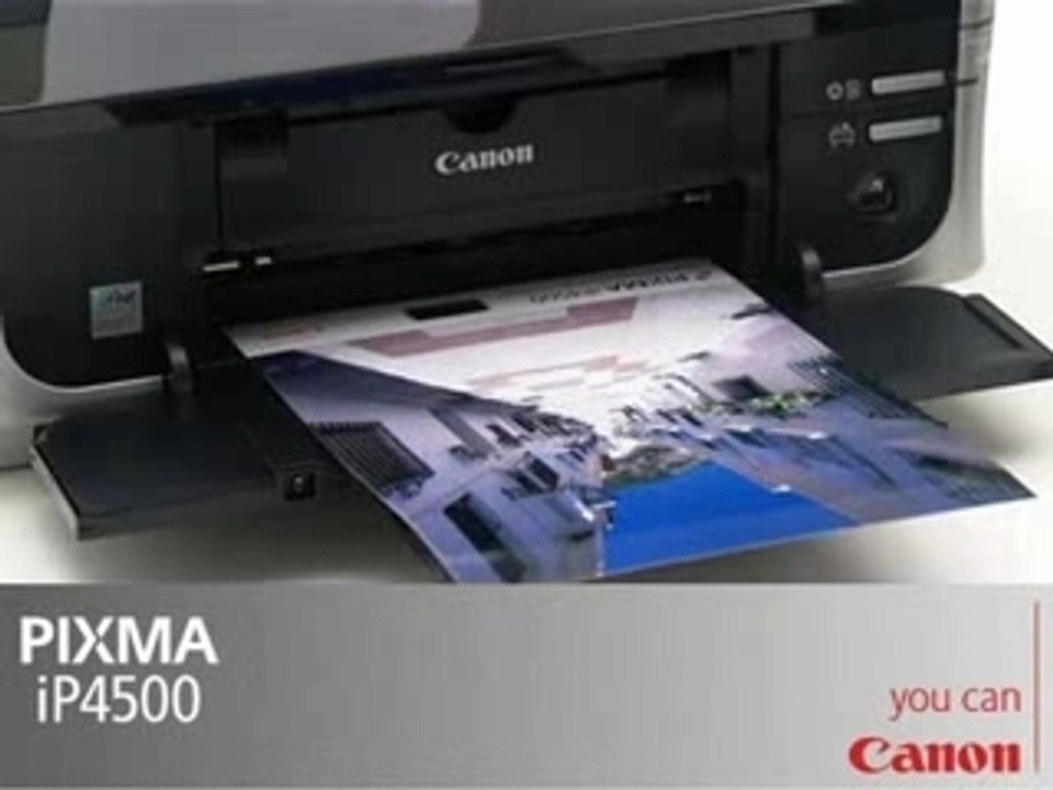 Canon PIXMA iP4500 Photo Printer USB Borderless Printing