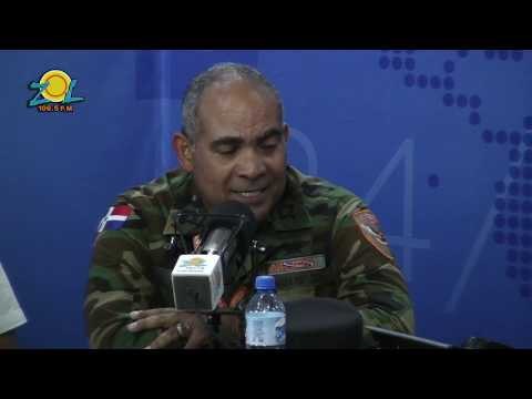 Coronel Felix Jose, dir. CoMiPol y Axel Pimentel nos hablan sobre los trabajos en el MOPC