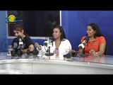 Susi Jimenez, Cynthia Morillo y Johanna Rodríguez responden preguntas de los oyentes