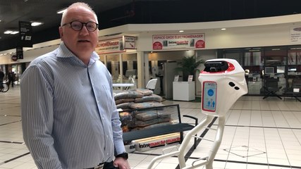 Le robot porteur de courses