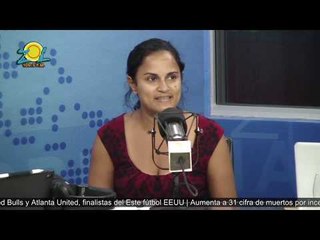 Anny Diaz comunitaria Hacienda estrella denuncia Rafael Díaz quiere sacarlos de terrenos donde viven