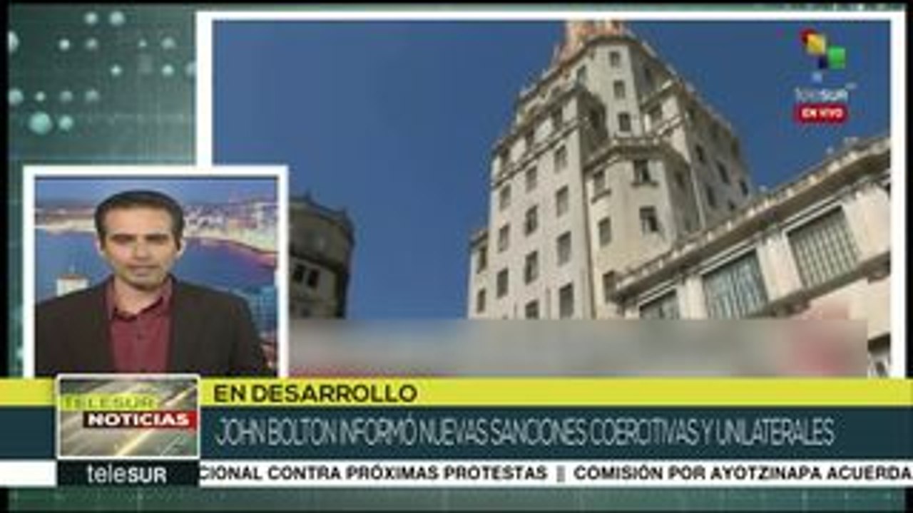 Gobierno cubano rechaza aplicación de Ley Helms-Burton de EE.UU.