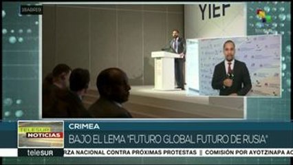 Crimea: inicia Foro Económico Internacional de Yalta 2019