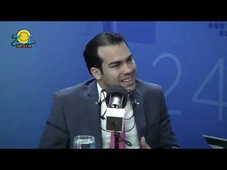 Alberto Reyes vice ministro de hidrocarburos  habla de emanación de gas natural en Villa Tapia