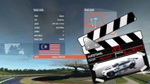 Tour de piste à Sépang en Bmw M6 GT3 sur Rfactor 2