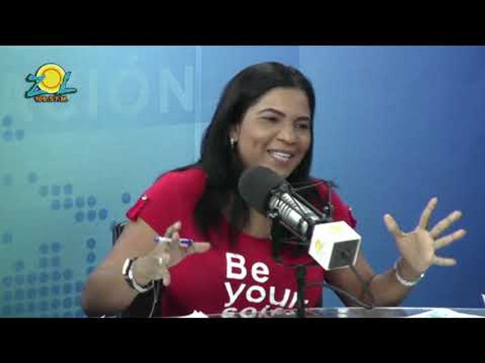 Anibelca Rosario comenta sobre la suspensión  de la marcha de los haitianos