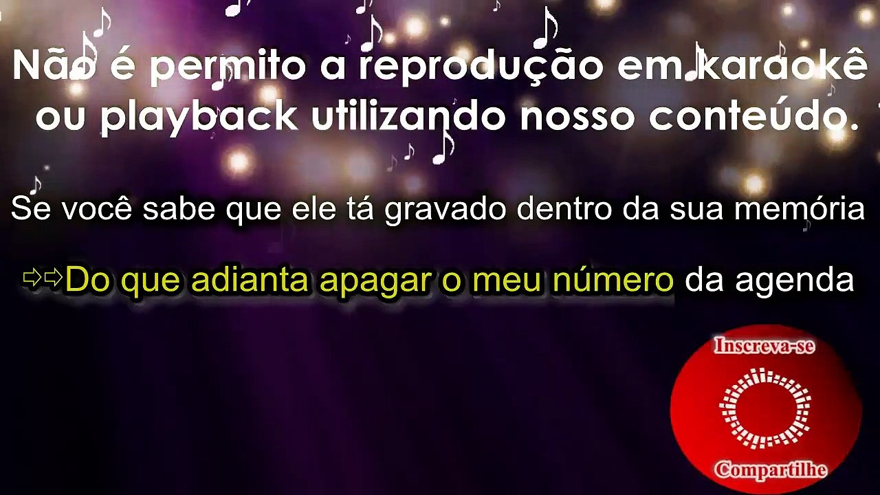 Gusttavo Lima - Sujeito (Karaoke Acustico) playback