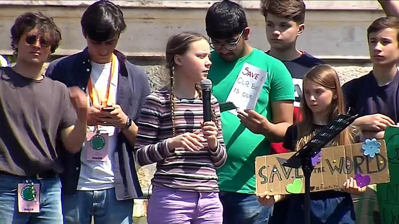 'Ciao Roma' - Italiener strampeln für Umwelt-Greta