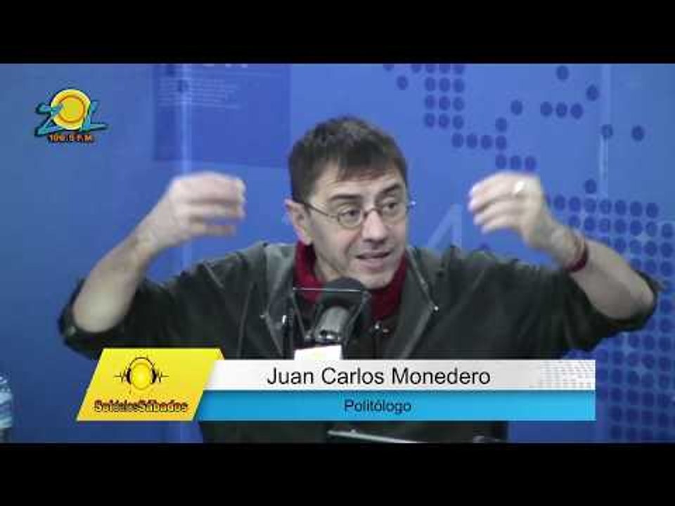 Juan Carlos Monedero Politólogo comenta confere...