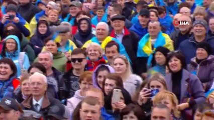- Poroşenko’dan seçim öncesi son miting