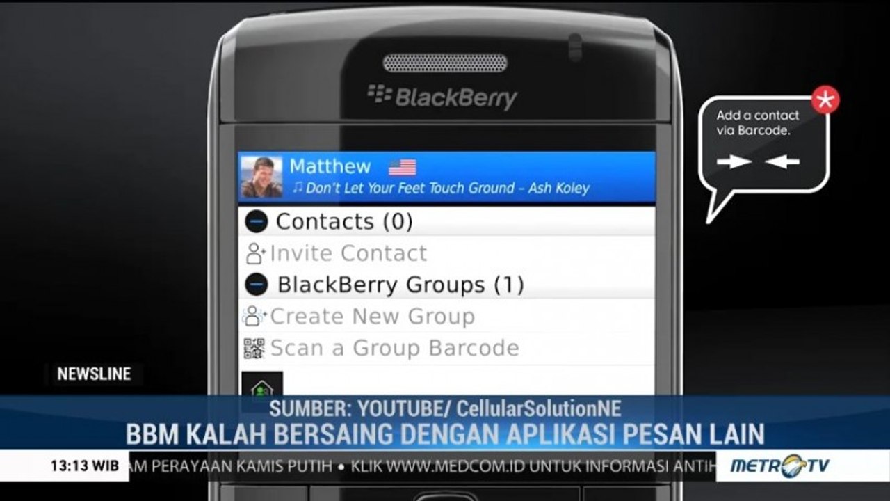 Layanan BlackBerry Messenger Tutup 31 Mei