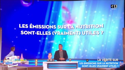 Les émissions sur les régimes sont-elles utiles ? L'avis des chroniqueurs !