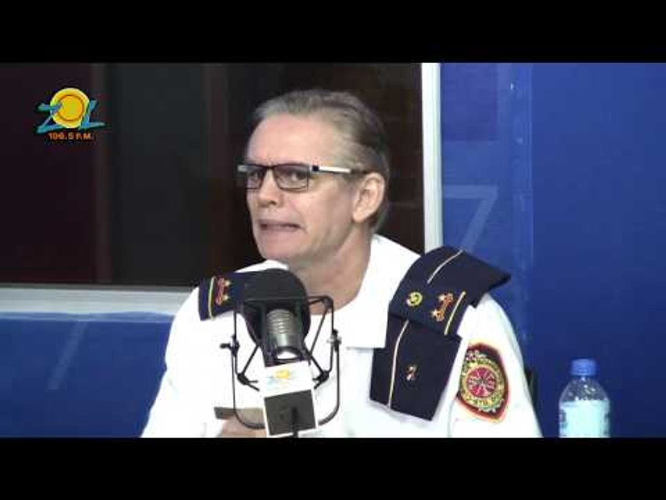 Jose Vicente Peña Bombero nos habla sobre el día del Bombero e informa necesitan voluntarios