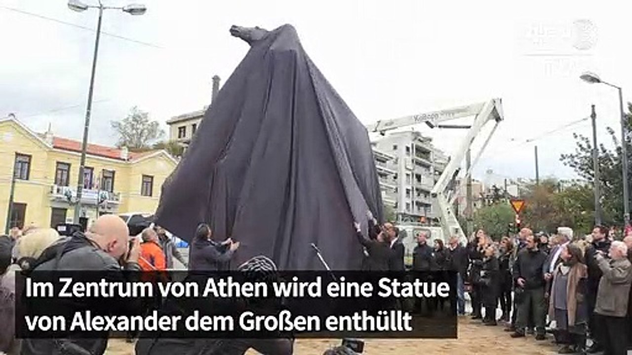Athen errichtet erste Statue von Alexander dem Großen