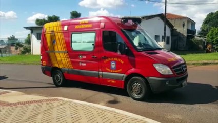 Idoso é vítima de atropelamento no Bairro Santa Felicidade