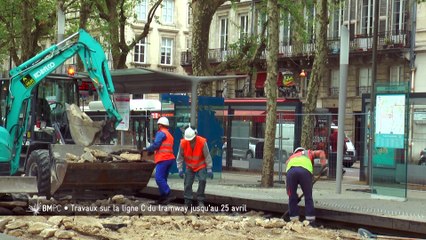 Bordeaux Métropole - Travaux sur la ligne C du tramway