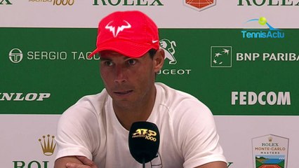 ATP - Rolex Monte-Carlo 2019 - Rafael Nadal bousculé par Guido Pella : "C'est le tennis"