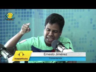 Ernesto Jiménez: "Los ambiciocitos del poder nos quieren robar hasta la esperanza".