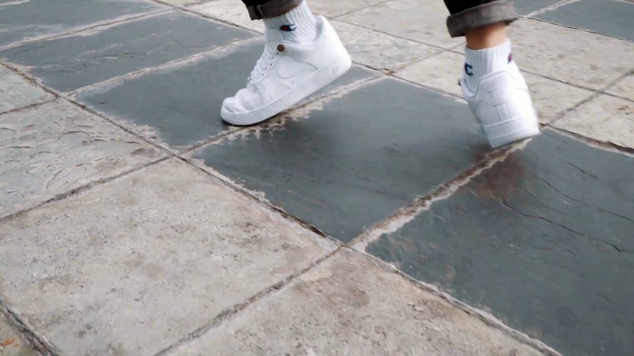 Dancing on the street