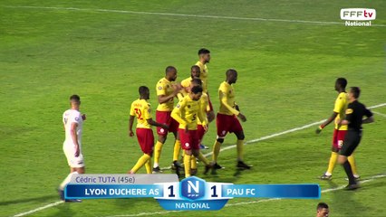 J31 : LYON DUCHERE AS - PAU FC (3-2), le résumé