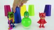 Pj Masques de Boules - Apprendre les Couleurs avec Pj Masques Surprise Jouets