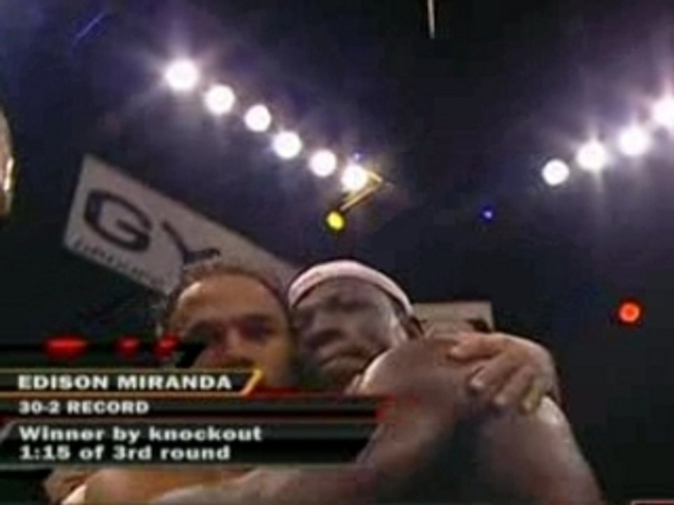 Edison Miranda vs David Banks 2/2