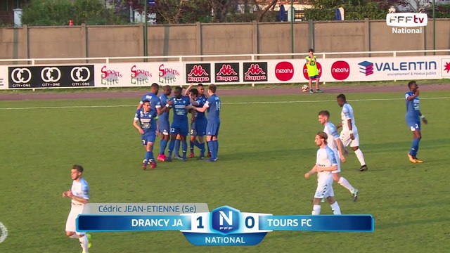 J31 : JA Drancy – Tours FC (1-0), le résumé
