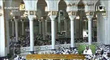 خطبة الجمعة من المسجد الحرام- 14 شعبان 1440 - 19/ 4 / 2019