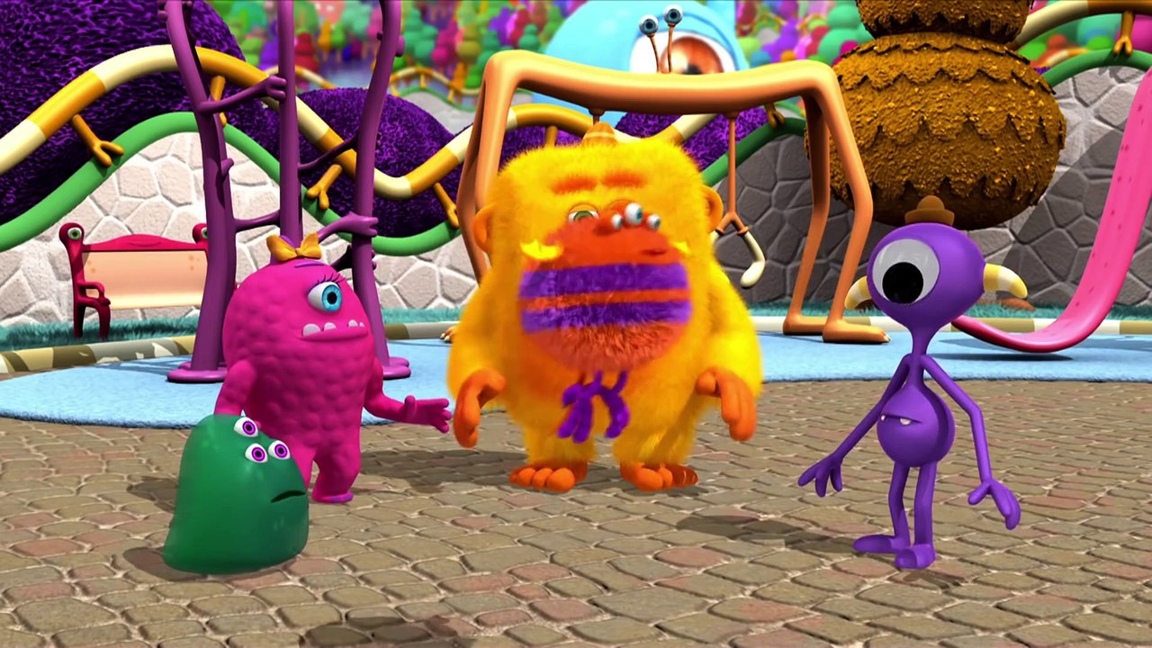 Monster Math Squad |  fll EPISODE  | Little Wally Ball-y Monster | Learning Numbers Series