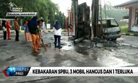 Pasca Terbakar SPBU di Sukabumi Masih Tutup