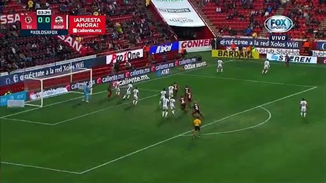 Gustavo Bou Goal - Club Tijuana vs Lobos Buap 1-0
