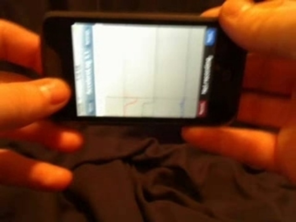 iPhone App - Accelerometer Log