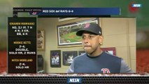 Alex Cora Pleased With Bullpen, 