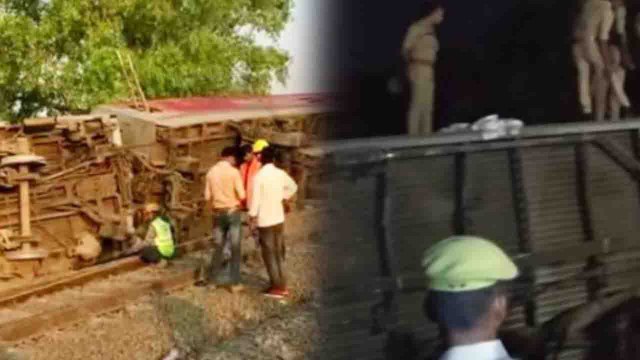 Howrah New Delhi Poorva Express के 12 Coaches Derails, कई यात्री घायल | वनइंडिया हिंदी