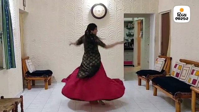 લવની ભવાઈ ' ફેમ આરોહી પટેલે ફિલ્મ કલંક' ના સોંગ ઘર મોરે પરદેશીયા' પર કર્યો ડાન્સ