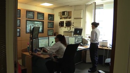 Avec les agents de police de Notre-Dame de Paris