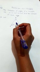 9th class geometry practice set 3.1 (Triangles)