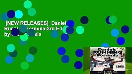 [NEW RELEASES]  Daniel s Running Formula-3rd Edition by Jack Daniels